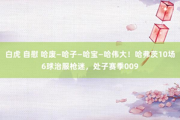 白虎 自慰 哈废—哈子—哈宝—哈伟大！哈弗茨10场6球治服枪迷，处子赛季009