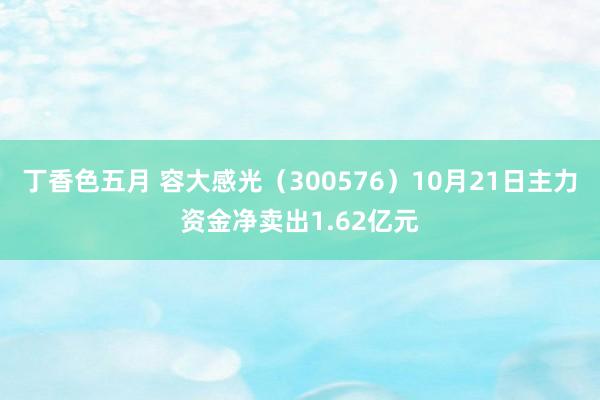 丁香色五月 容大感光（300576）10月21日主力资金净卖出1.62亿元