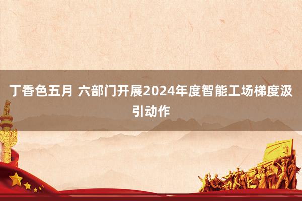 丁香色五月 六部门开展2024年度智能工场梯度汲引动作