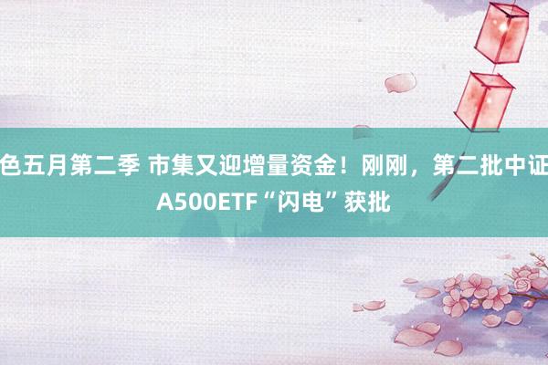 色五月第二季 市集又迎增量资金！刚刚，第二批中证A500ETF“闪电”获批