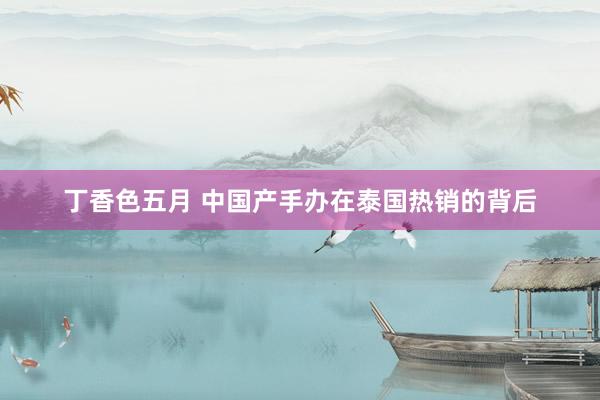 丁香色五月 中国产手办在泰国热销的背后