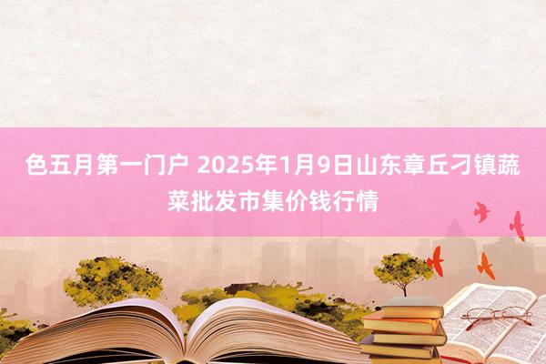 色五月第一门户 2025年1月9日山东章丘刁镇蔬菜批发市集价钱行情