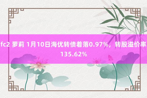 fc2 萝莉 1月10日海优转债着落0.97%，转股溢价率135.62%