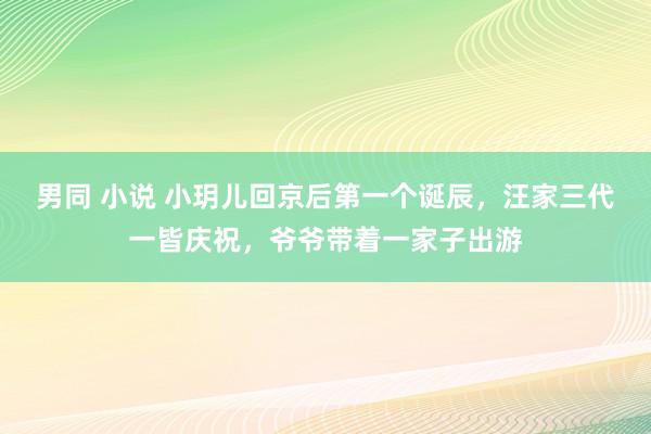 男同 小说 小玥儿回京后第一个诞辰，汪家三代一皆庆祝，爷爷带着一家子出游